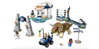 LEGO JURASSIC WORLD Le saccage du tricératops 2019